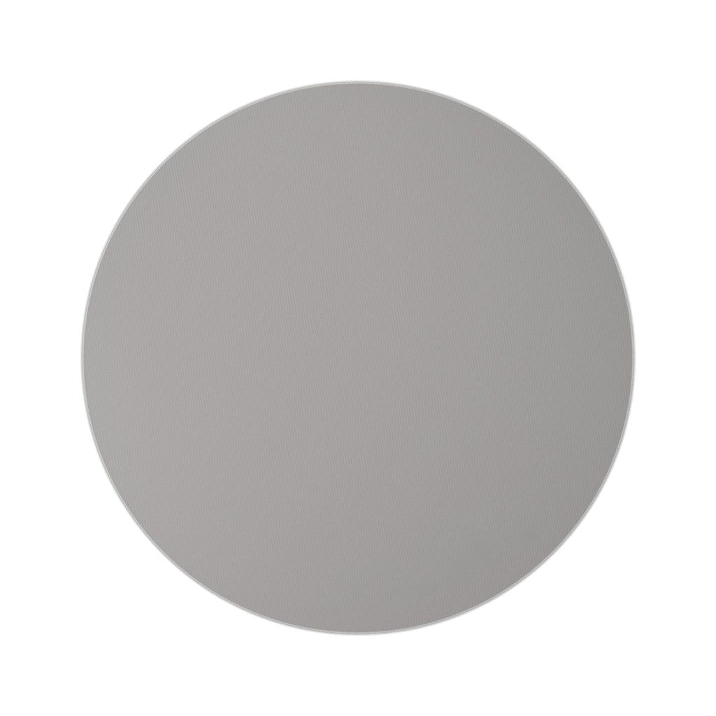 Mauve Habana Tile-Inspired Round Rug
