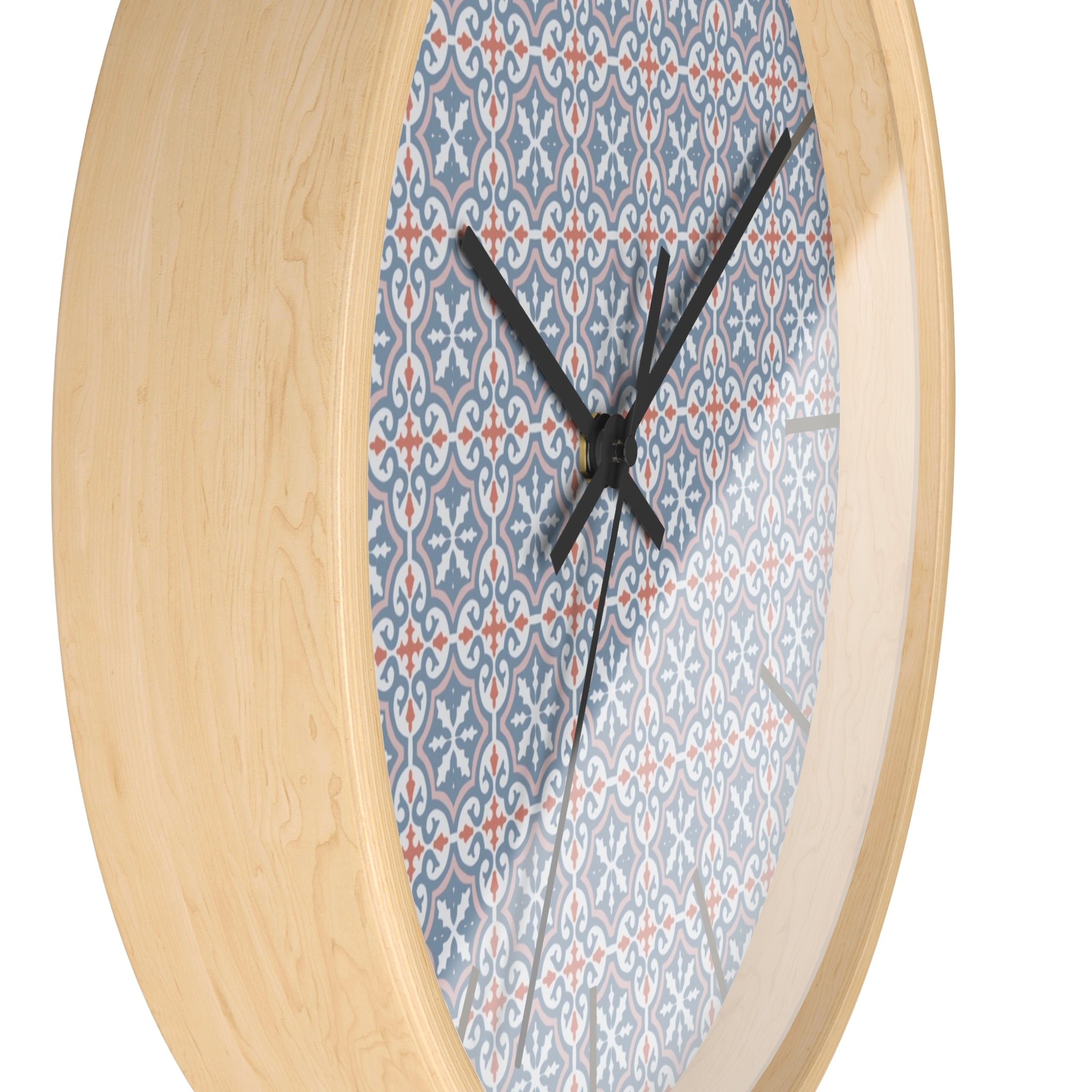 Habana Tile Wall Clock — Cuban Heritage Design