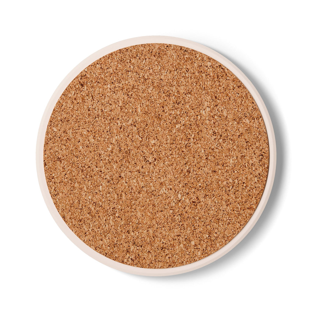 Coffee-Inspired Ceramic Coaster — Coffee Lover Drink Mat