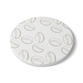 Coffee-Inspired Ceramic Coaster — Coffee Lover Drink Mat