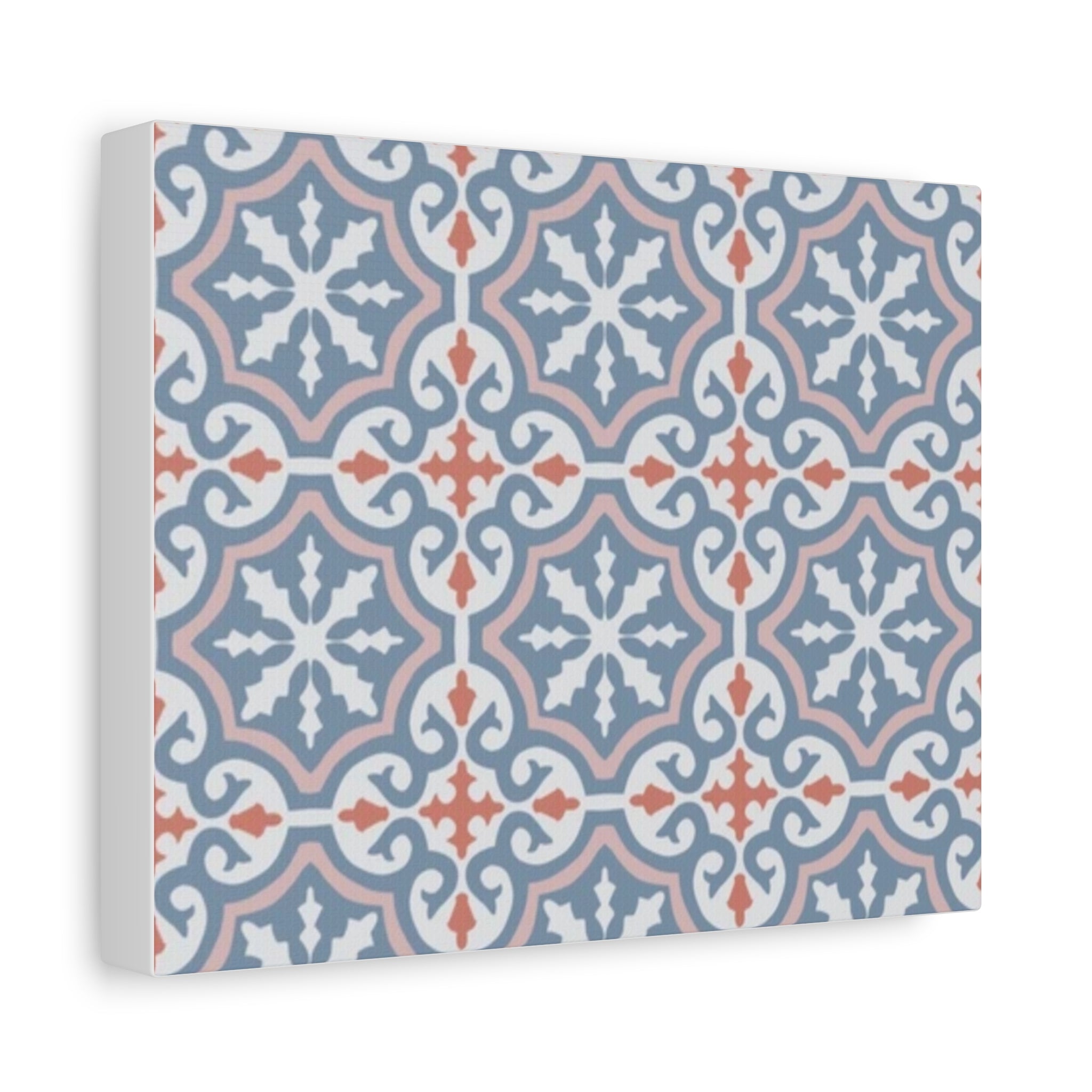 Habana Tile Matte Canvas Print — Stretched Wall Art